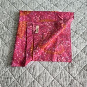 Juicy Couture Pink and Orange Scarf
